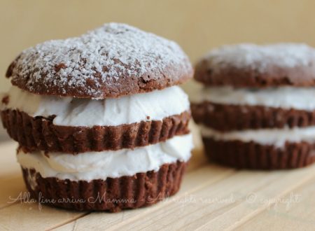 Brownies Muffin con panna