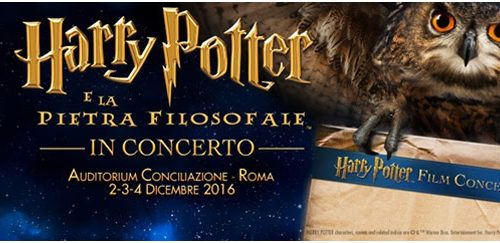 Harry Potter e la Pietra Filosofale in concerto a Roma
