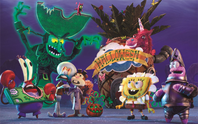 Spongebob nella notte di Halloween