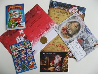 Lettera da Babbo Natale con Santa Post