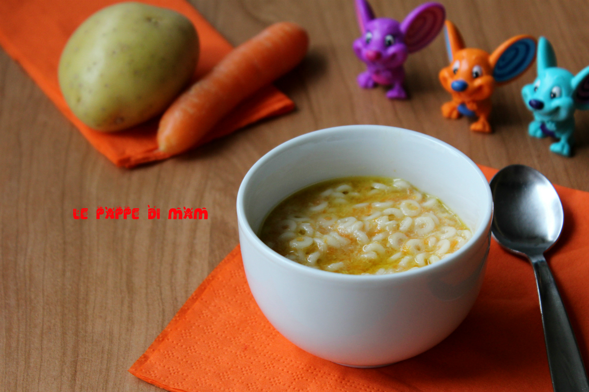 minestra con patate e carote