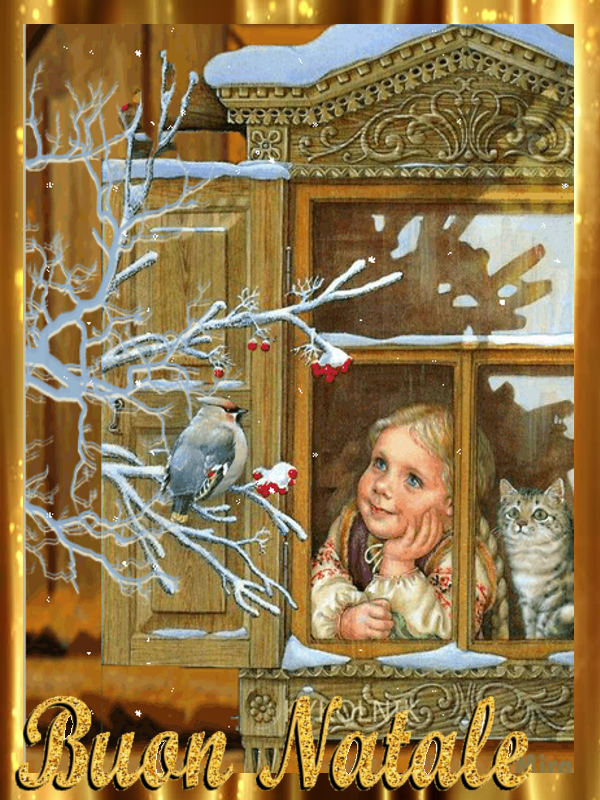 5 Cartoline Vintage Buon Natale Mamma E Casalinga