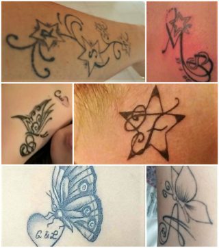 tatuaggi iniziali