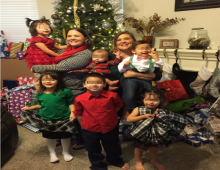 Due sorelle adottano insieme 6 bambini !