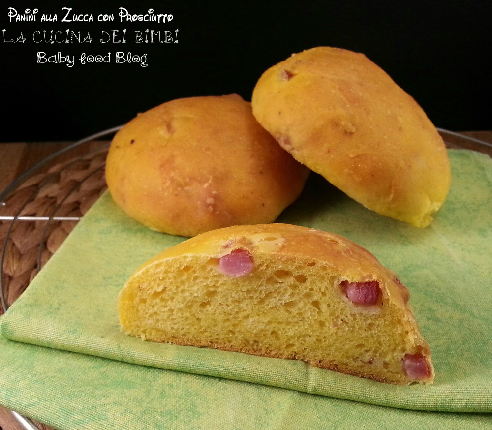 PANINI ALLA ZUCCA CON PROSCIUTTO